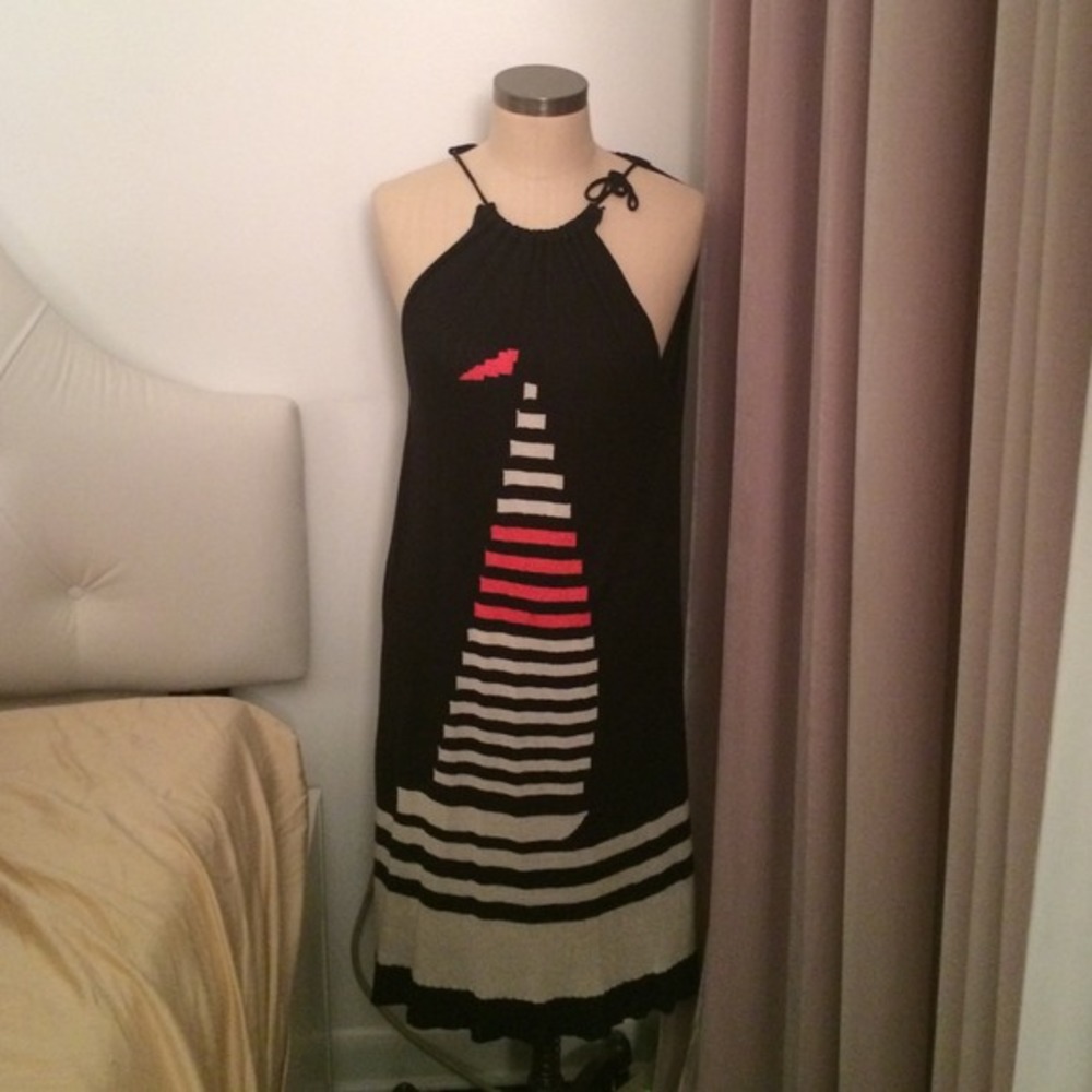 RACHEL Rachel Roy Sailboat Sweater Dress